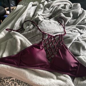 Rue21 Purple Strappy Bikini Swimwear